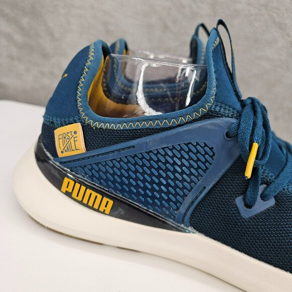 Puma x First Mile Mens Pure XT Utility Training Shoes 11.5 Blue Yellow 195198-02 - Picture 7 of 14
